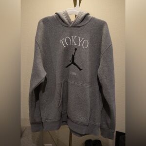 Jordan Tokyo Graphic Hoodie - Gray